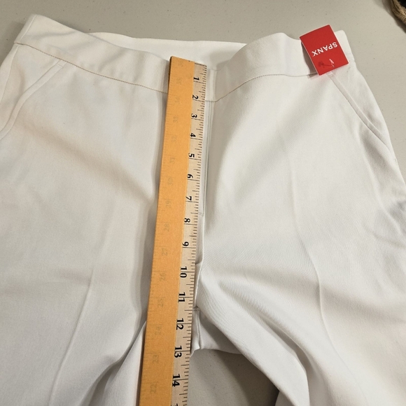 Spanx White Kick Flare Pull On Slimming Pant Size XL - Picture 8 of 15